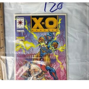 XO MANOWAR comic book Valiant Comics‎ March 1994 issue 14 featuring Turok
